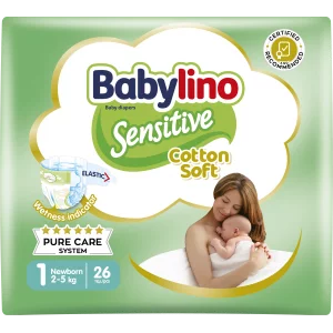 Pannolini Babylino Sensitive: Taglia 1 - da 2 a 5Kg