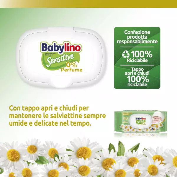 Salviettine Babylino - Senza Fraganza