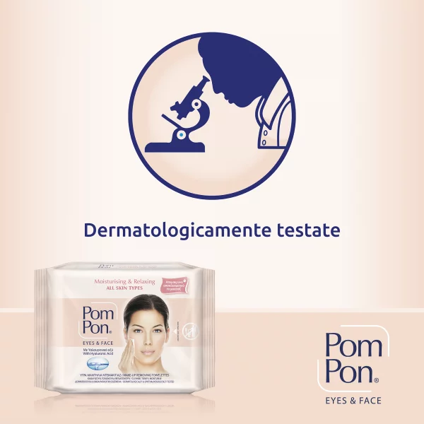 Salviettine struccanti Pom Pon ALL SKIN TYPES