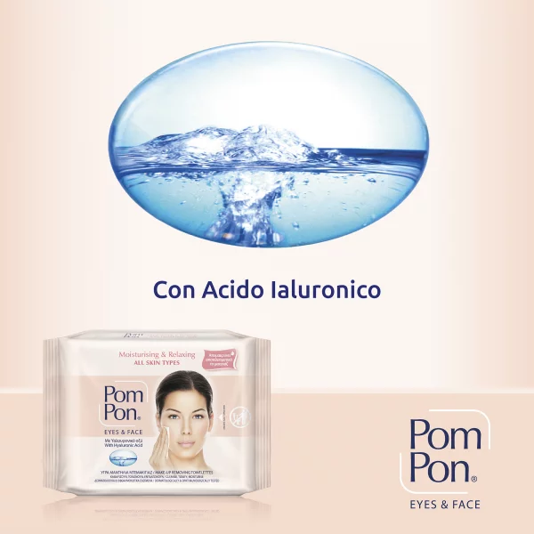 Salviettine struccanti Pom Pon ALL SKIN TYPES