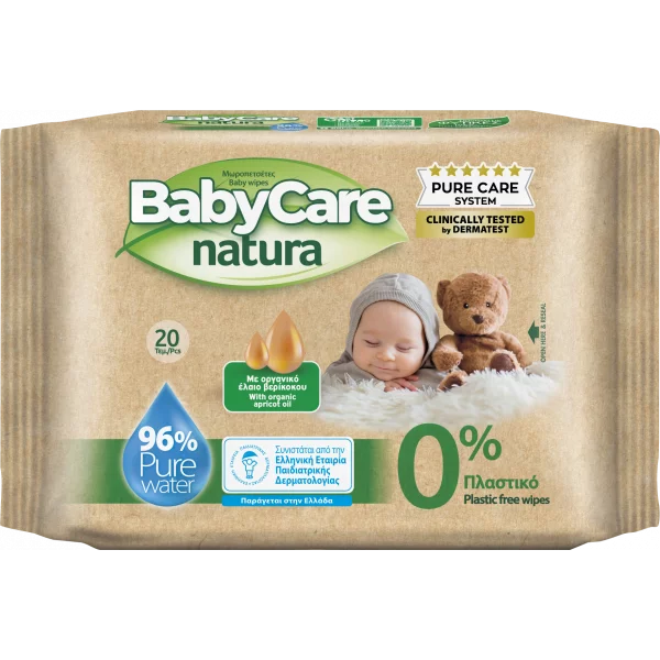 Salviettine per neonati Babylino Sensitive Acqua Pure - Natura Pocket