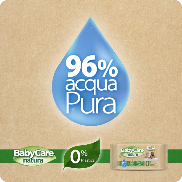 Salviettine Acqua Pure - Natura