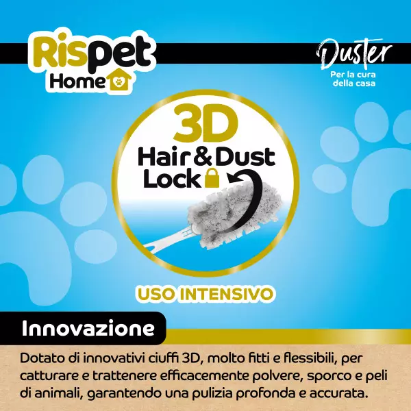 Piumini 3D cattura polvere e peli Rispet