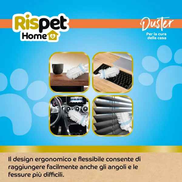 Piumini 3D cattura polvere e peli Rispet - KIT RICARICA