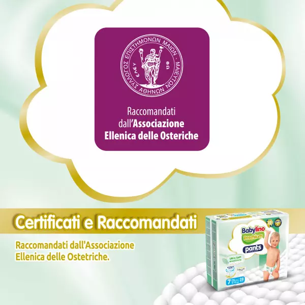 Pannolini mutandina Taglia 7 Babylino PREMIUM SOFT - Da 15 a 25 Kg
