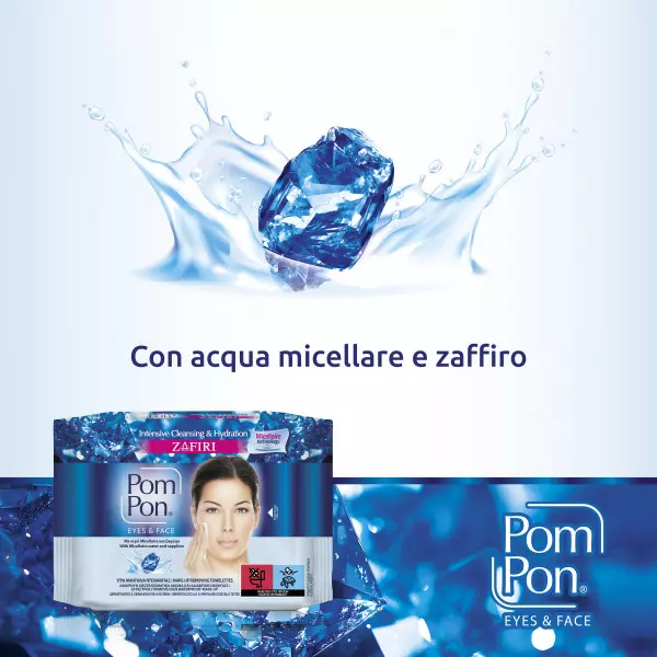 Salviettine struccanti Pom Pon ZAFIRI