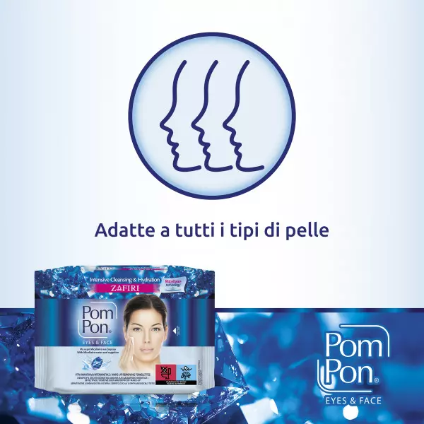Salviettine struccanti Pom Pon ZAFIRI