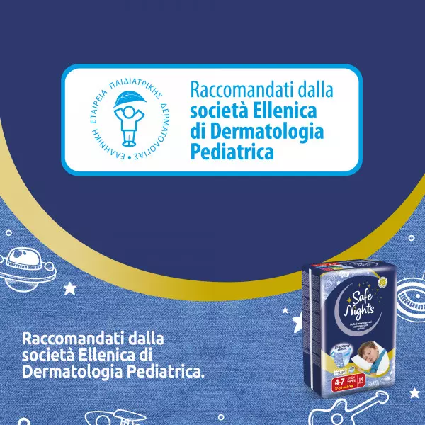 Pannolini mutandina Babylino Safe Nights BOY - Da 4 ai 10 anni