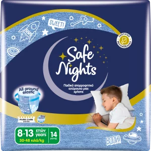 Pannolini mutandina Babylino Safe Nights BOY - Da 8 a 16 anni