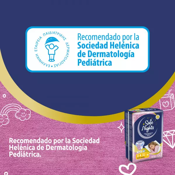 Pannolini mutandina Babylino Safe Nights GIRL - Da 3 ai 4 anni