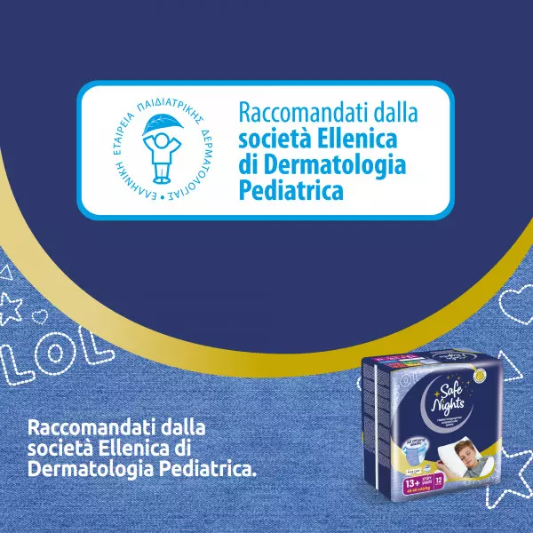 Pannolini mutandina Babylino Safe Nights BOY - Dai 13 anni